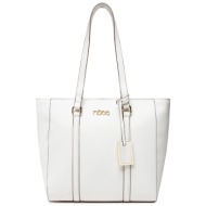 τσάντα nobo nbag-m2030-c000 λευκό απομίμηση δέρματος/-απομίμηση δέρματος