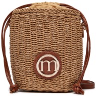 τσάντα monnari bag1480-017 brown υλικό - υλικό υψηλής ποιότητας