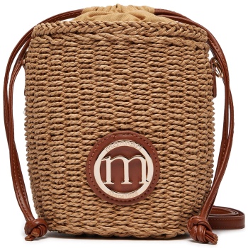 τσάντα monnari bag1480-017 brown υλικό - υλικό υψηλής σε προσφορά