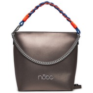 τσάντα nobo nbag-m1280-c025 stalowy απομίμηση δέρματος/-απομίμηση δέρματος
