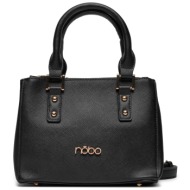 τσάντα nobo nbag-p2270-c020 μαύρο απομίμηση δέρματος/-saffiano