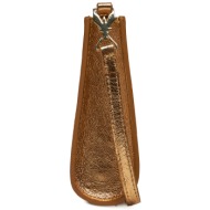τσάντα patrizia pepe 2b0072/l061-y442 solar gold φυσικό δέρμα/grain leather