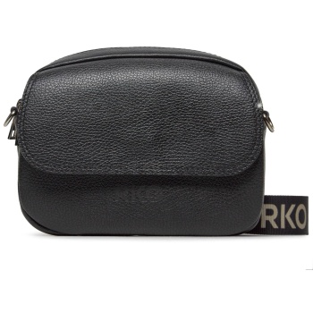 τσάντα ryłko r40687tb czarny 1x φυσικό δέρμα/grain leather
