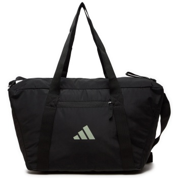 σάκος adidas sport bag ip2253 black/lingrn/black