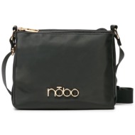 τσάντα nobo nbag-r3070-c020 μαύρο ύφασμα - ύφασμα