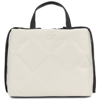 τσάντα calvin klein quilt shopper_canvas k60k611756 σε προσφορά