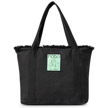 τσάντα nobo bagn280-k020 μαύρο ύφασμα - ύφασμα σε προσφορά