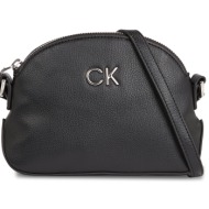 τσάντα calvin klein ck daily small dome pebble k60k611761 ck black beh απομίμηση δέρματος/-απομίμηση