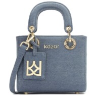 τσάντα kazar muse xs 67842-tk-10 blue ύφασμα - ύφασμα