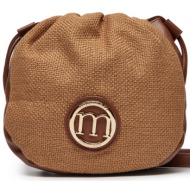 τσάντα monnari bag1300-k017 καφέ