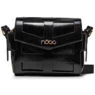 τσάντα nobo bagn414-k020 μαύρο απομίμηση δέρματος/-απομίμηση δέρματος