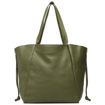 τσάντα creole k11340 oliva d74 φυσικό δέρμα/grain leather σε προσφορά