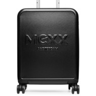 μικρή σκληρή βαλίτσα mexx mexx-s-034-05 black μαύρο