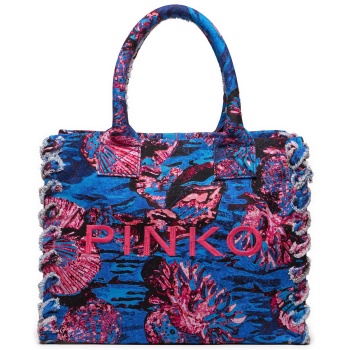 τσάντα pinko beach shopping pe 24 pltt 100782 a0pz mult