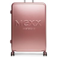 μεγάλη σκληρή βαλίτσα mexx mexx-l-033-05 pink ροζ