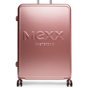 μεγάλη σκληρή βαλίτσα mexx mexx-l-033-05 pink ροζ σε προσφορά