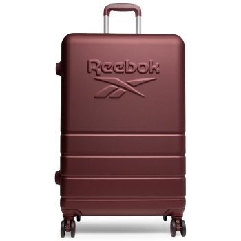 μεγάλη σκληρή βαλίτσα reebok rbk-wal-009-ccc-l κόκκινο