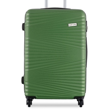 μεσαία βαλίτσα semi line t5746-2 zielony υλικό - abs σε προσφορά