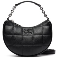 τσάντα calvin klein square quilt chain mini bag k60k612020 ck black beh απομίμηση δέρματος/-απομίμησ