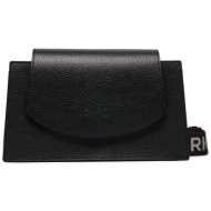 τσάντα ryłko r40745tb czarny/beżowy 1xq φυσικό δέρμα/grain leather