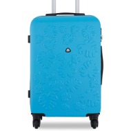 μεσαία βαλίτσα semi line t5624-4 μπλε υλικό/-υλικό υψηλής ποιότητας