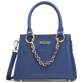 τσάντα kazar rosanne s 85349-01-10 blue φυσικό δέρμα/grain σε προσφορά