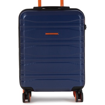βαλίτσα καμπίνας wittchen 56-3p-701-91 σκούρο μπλε υλικό  σε προσφορά