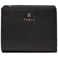 μικρό πορτοφόλι γυναικείο furla camelia s compact wallet wp00307-hsf000-o6000-1007 nero