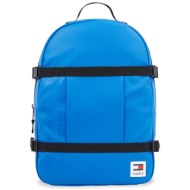 σακίδιο tommy jeans tjm daily + sternum backpack am0am11961 persian blue c6p απομίμηση δέρματος/-απο