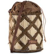 τσάντα nobo nbag-xi0550-c015 μπεζ υλικό/-υλικό υψηλής ποιότητας