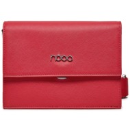 τσάντα nobo nbag-p2290-cm04 ροζ απομίμηση δέρματος/-saffiano