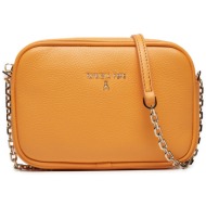 τσάντα patrizia pepe cb0071/l001-r824 orange sorbet φυσικό δέρμα/grain leather