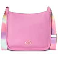 τσάντα nobo bagp370-k004 ροζ απομίμηση δέρματος/-απομίμηση δέρματος