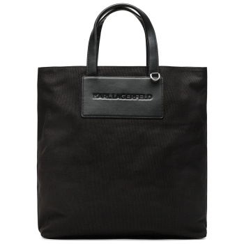 τσάντα karl lagerfeld 231m3011 black υφασμα/-ύφασμα