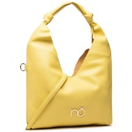 τσάντα nobo nbag-k3530-c002 κίτρινο απομίμηση δέρματος/-απομίμηση δέρματος