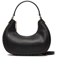 τσάντα ted baker kaelyin 265666 black φυσικό δέρμα - grain leather