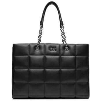 τσάντα calvin klein square quilt chain shopper k60k612019 σε προσφορά