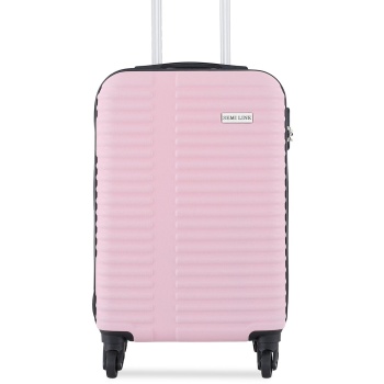βαλίτσα καμπίνας semi line t5645-2 ροζ υλικό/-υλικό υψηλής σε προσφορά