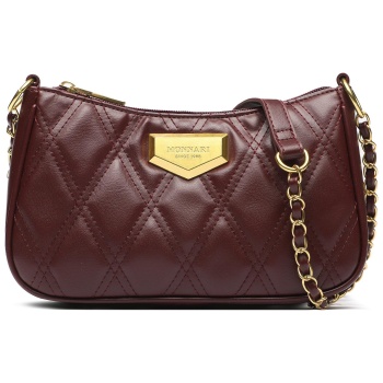 τσάντα monnari bag5580-m05 burgundy απομίμηση σε προσφορά