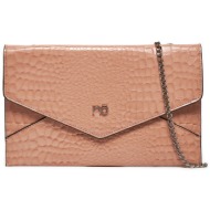 τσάντα nobo nbag-p1530-cm04 pudrowy róż απομίμηση δέρματος/-απομίμηση δέρματος