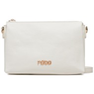 τσάντα nobo nbag-p2120-c000 λευκό απομίμηση δέρματος/-απομίμηση δέρματος