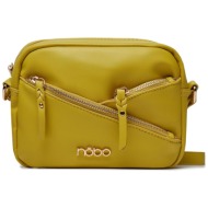 τσάντα nobo nbag-r0670-cm08 limonkowy απομίμηση δέρματος/-απομίμηση δέρματος