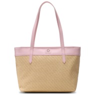 τσάντα ted baker magdar 267898 pl/pink υλικό/-υλικό υψηλής ποιότητας