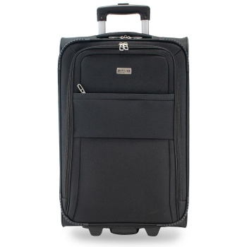 μεσαία βαλίτσα semi line t5601-2 μαύρο ύφασμα - ύφασμα σε προσφορά