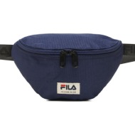 τσαντάκι μέσης fila bibirevo small street waist bag fbu0081 medieval blue 50001 ύφασμα - ύφασμα