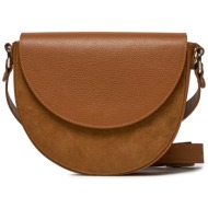 τσάντα creole s10432 rudy φυσικό δέρμα/grain leather