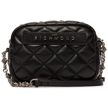 τσάντα john richmond rwp24003bo black φυσικό δέρμα - grain σε προσφορά