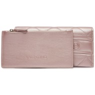 μεγάλο πορτοφόλι γυναικείο valentino ada vps51o216 rosa metallizzato v89 απομίμηση δέρματος/-απομίμη