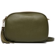 τσάντα creole k11412 olivia d74 φυσικό δέρμα - grain leather