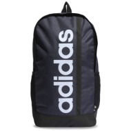 σακίδιο adidas essentials linear backpack hr5343 shadow navy/black/white ύφασμα - ύφασμα